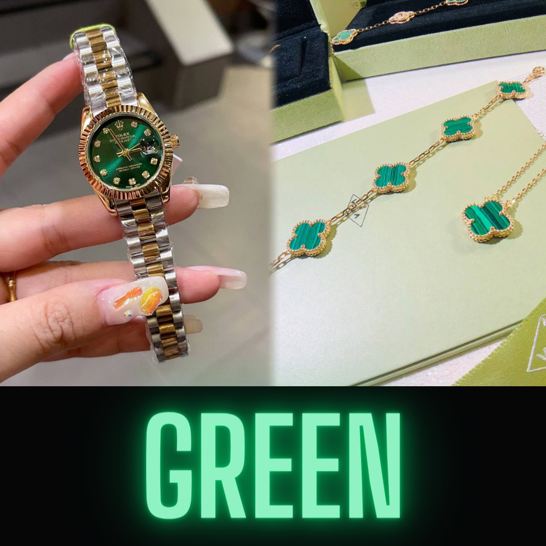 Watch, Necklace, Bracelet Gift Set