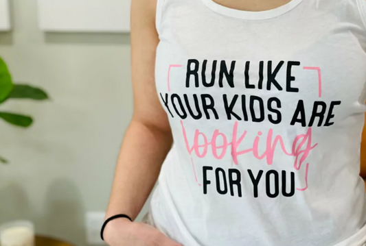 Run Like Your Kids Are Looking For You Tank Top