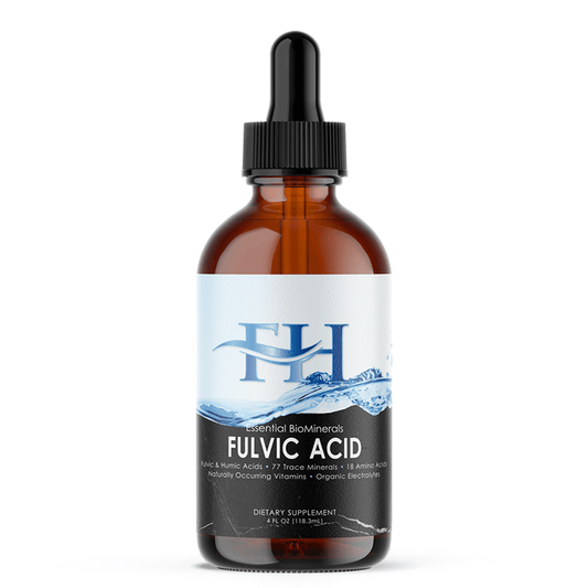 Fulvic Acid - Chelates Heavy Metals and Body Toxins