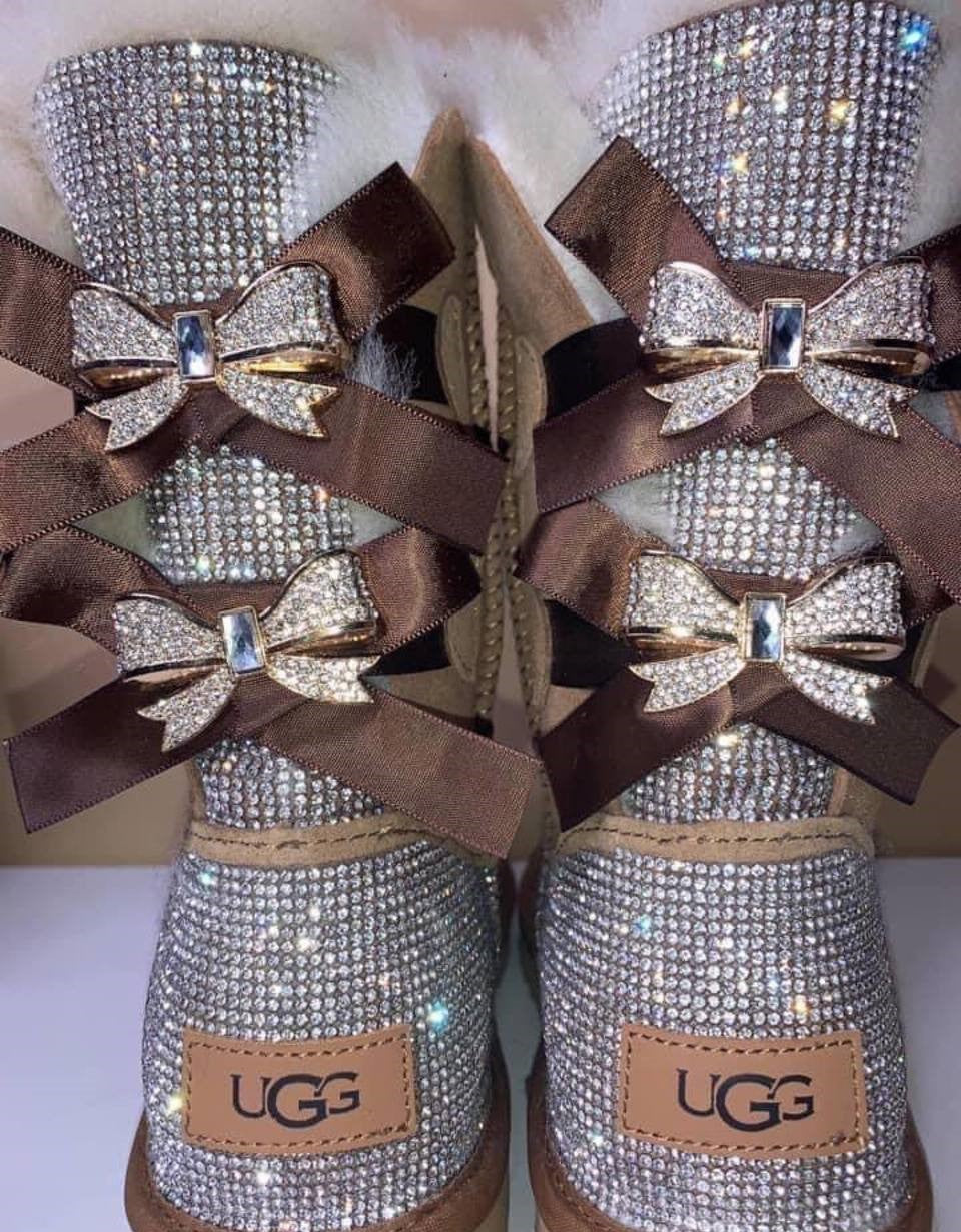 Rhinestone Ugg Boots - 10 Colors Available | See Sizing Chart