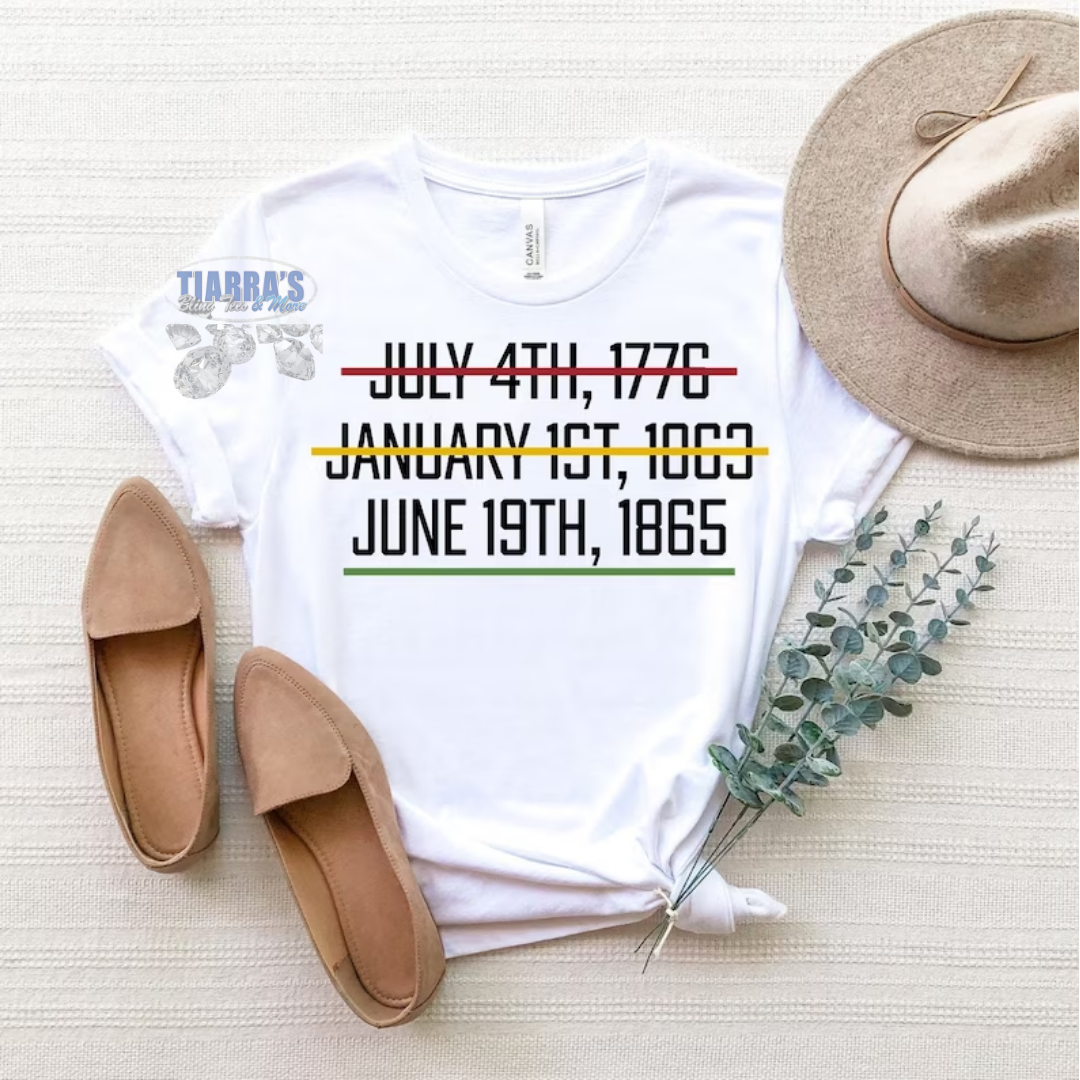 True Independence Day Juneteenth T-Shirt