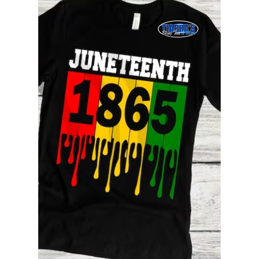Juneteenth Drip T-Shirt