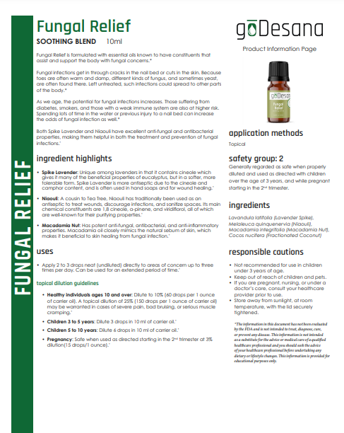 Fungal Care Essential Oil Kit