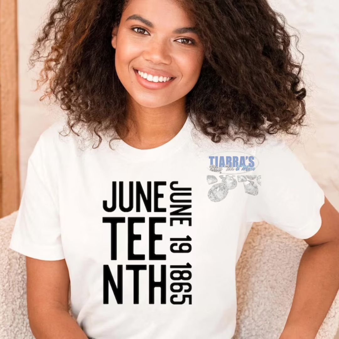 Simple Juneteenth Date T-Shirt