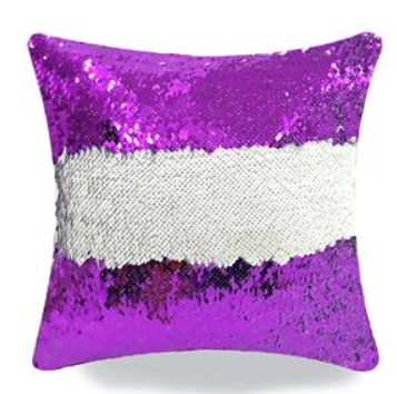 Custom Flip Sequin Pillow Cover - Multiple Colors