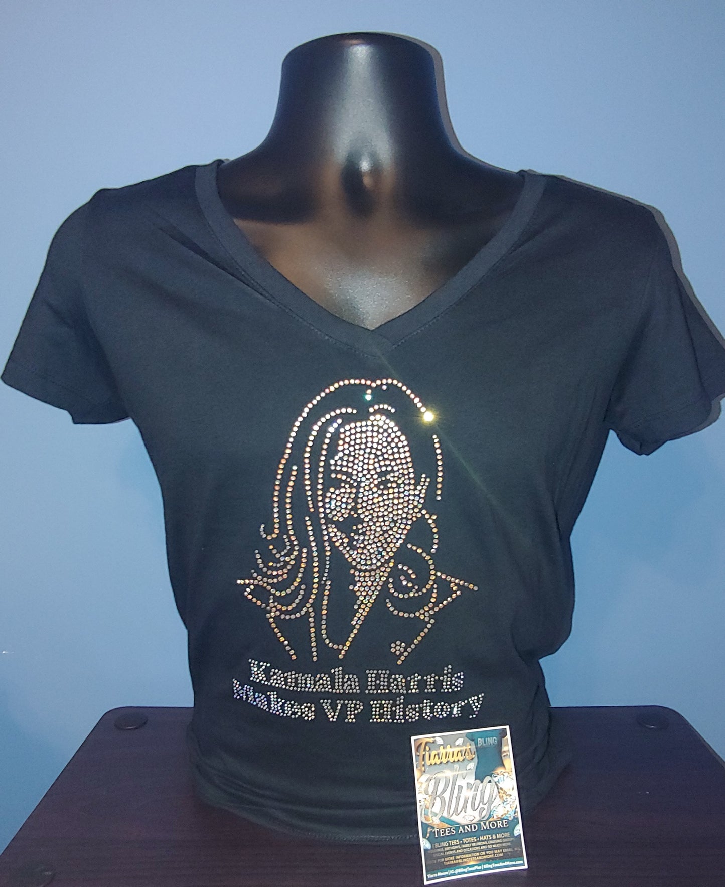 Kamala Harris Rhinestone Shirt