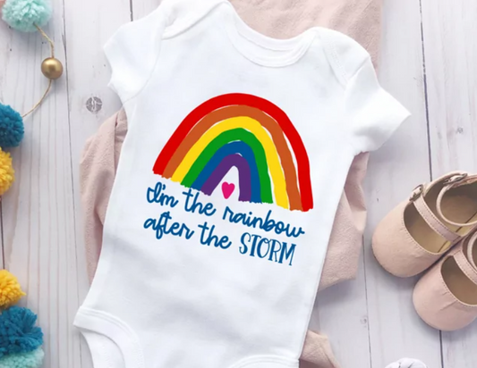 I'm the Rainbow After the Storm Onesie