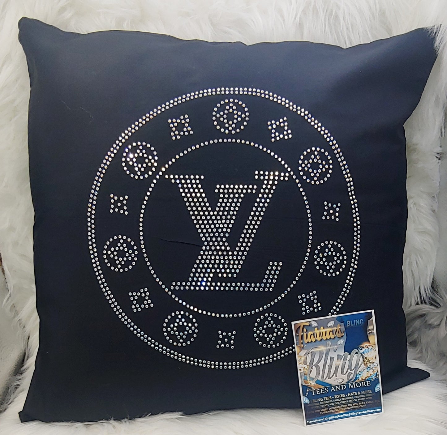 Rhinestone Pillows (Multiple Styles Available)