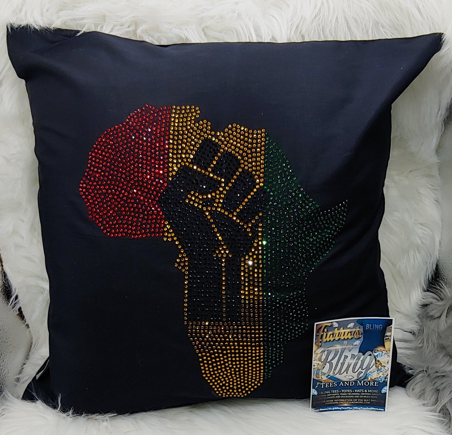 Rhinestone Pillows (Multiple Styles Available)