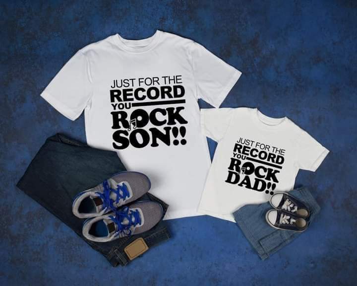 Father/Child T-Shirt Combo Set - 18 Styles!