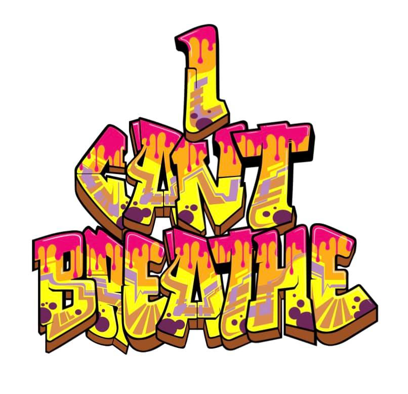 I Can't Breathe Graffiti