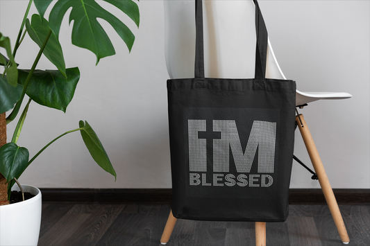 I'm Blessed Tote - Multiple Colors