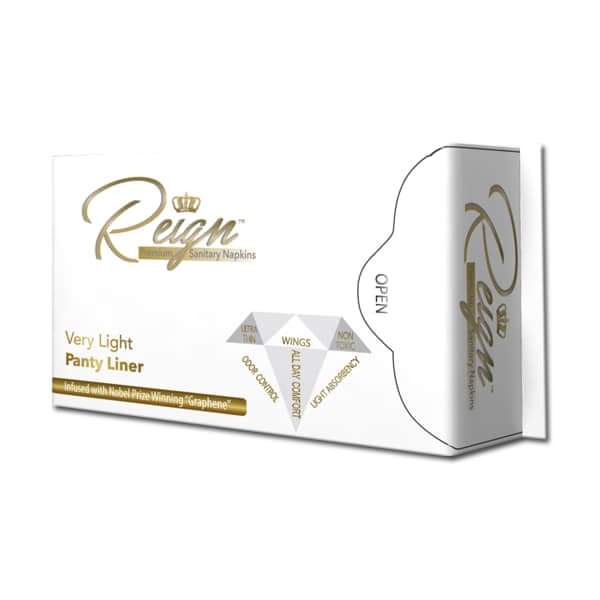 Reign Premium Sanitary Napkins and Panty Liners (Plant-Based & Non-Toxic)