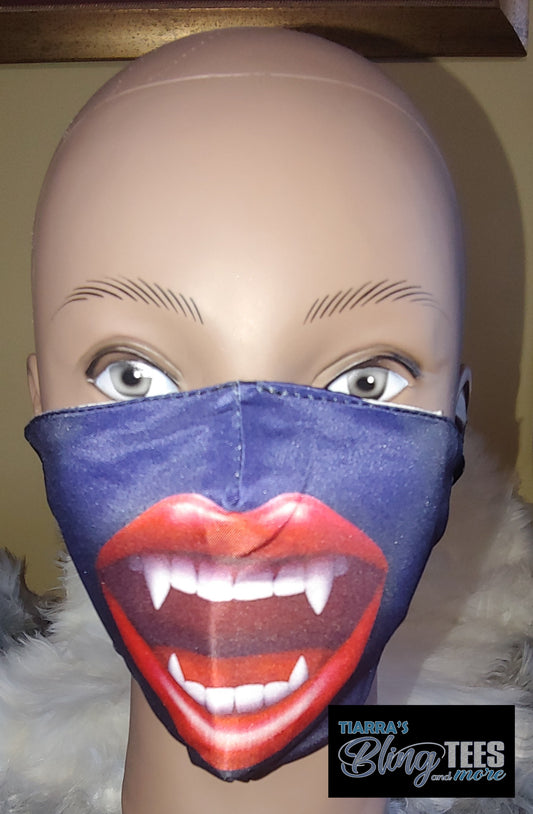 Vampire Adult Face Mask