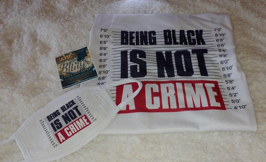 Being Black Is Not a Crime with Optional Matching Mask
