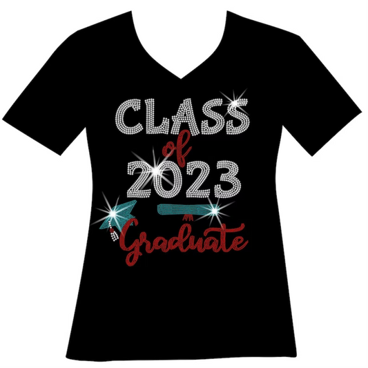 Class of 2023 Rhinestone T-Shirt