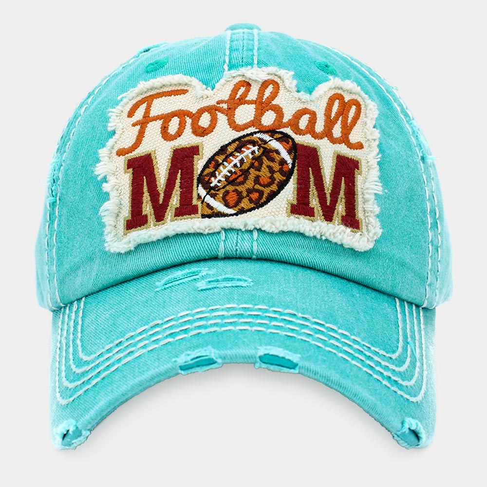 Football Mom Vintage Baseball Hat (3 Colors Available)