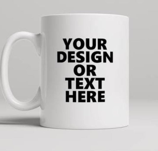 Custom Mug (Matching Coaster Available)