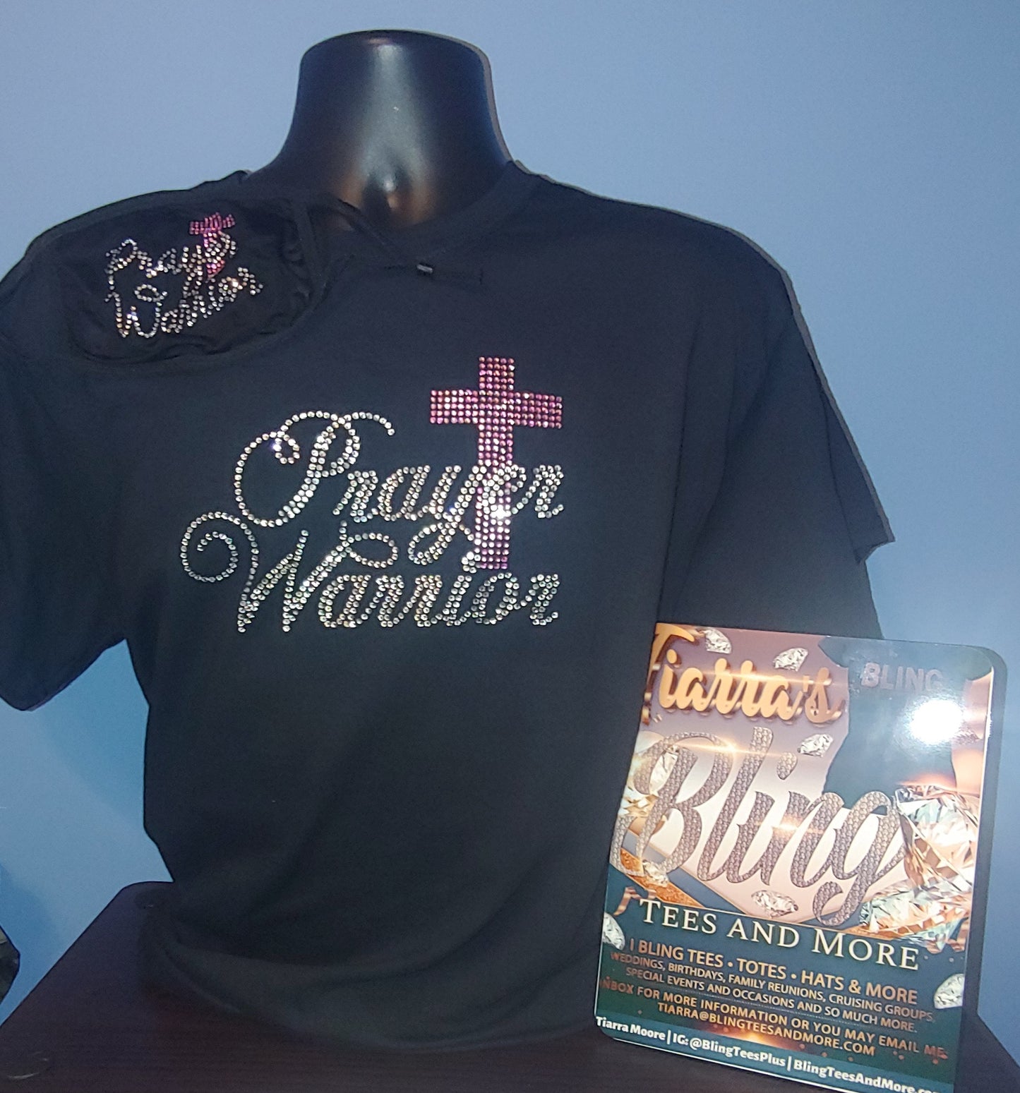 Prayer Warrior Rhinestone Shirt